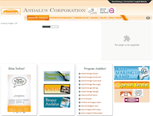 Tablet Screenshot of andalus.sg